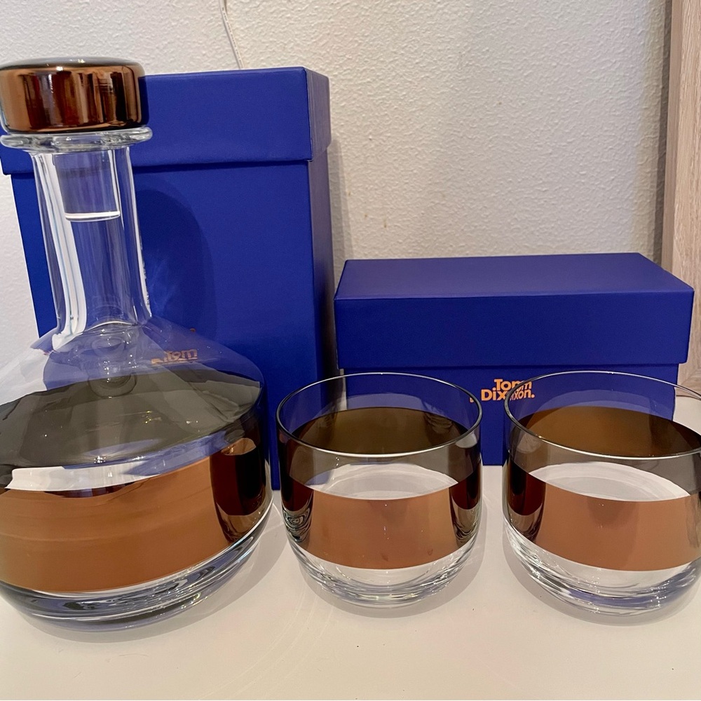 Tom Dixon Tank Whiskey Set